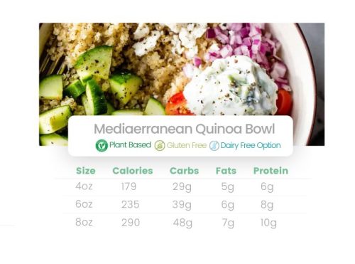 Mediterranean Quinoa Bowl