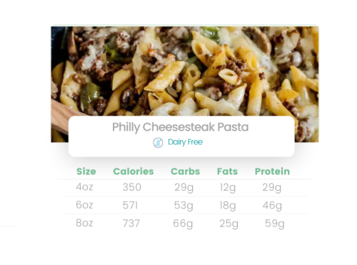 Philly Cheesesteak Pasta