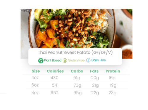 Thai Peanut Sweet Potato